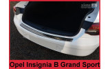 накладка на бампер із загином Opel Insignia B Grand Sport (чорна)