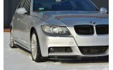 Дифузор переднього бампера BMW 3 E90 M-pack вер.1