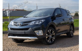 хром накладки протитуманок передніх та задніх Toyota Rav4