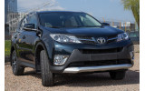 хром накладки протитуманок передніх та задніх Toyota Rav4